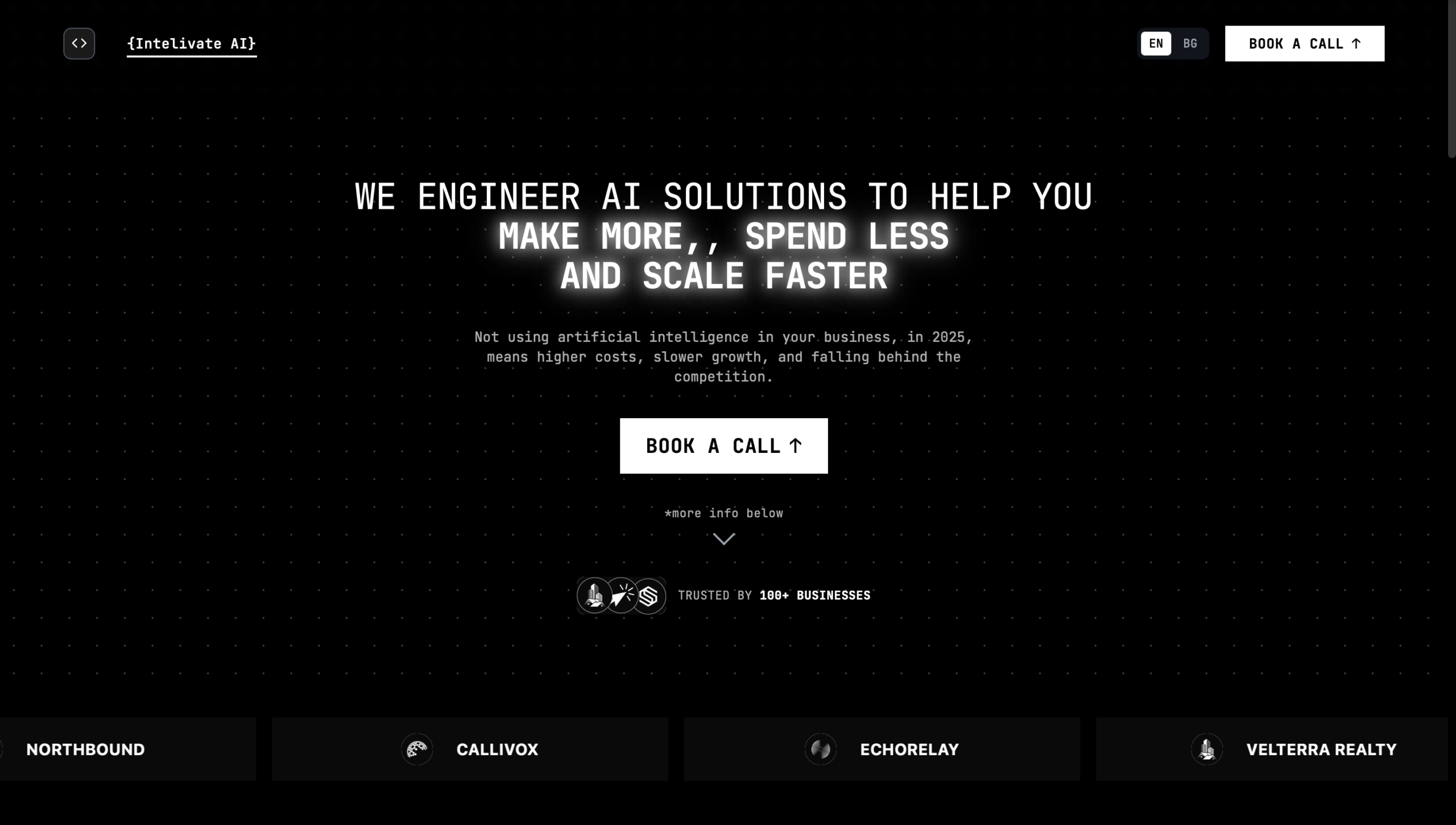 AI Voicebot за Intelivate Agency